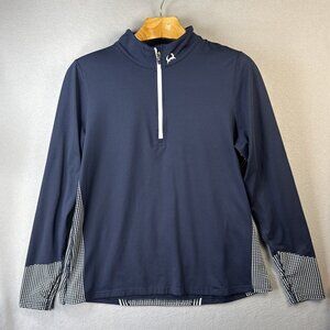 Cinch Sweater Women's XXL Pullover 1/4 Zip  Athletic‎ Tight Fit Fits XL Unique